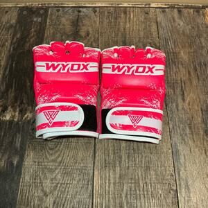 MMA Gloves By WYOX, Sparring,Grappling Punching Gloves For Women S/M, NEW
